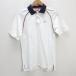 z# Nike /NIKE рубашка-поло с коротким рукавом спортивная одежда [L] белый /men's/9[ б/у ]#