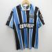 y# редкий # серый Mio /GREMIO FBPA подлинный форма # бледно-голубой [ мужской L] Vintage MENS/ Brazil /34[ б/у ]