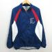 z# Saitama Seibu Lions /saitama seibu LIONS Logo принт нейлон жакет [L] синий /men's/114[ б/у ]#