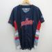 z#Majestic производства / Tokyo Yakult Swallows копия Uni Home / сопутствующие товары # темно-синий серия [XL]MENS/ бейсбол /87[ б/у ]#