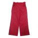 z# Salomon /SALOMON sports nylon long pants / sportswear [L] red /men's/239[ used ]#