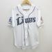 z#Majestic производства / Saitama Seibu Lions копия Uni Home / сопутствующие товары # белый [ мужской M]MENS/ бейсбол /14[ б/у ]#