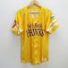 z# SoftBank Hawk s/Softbank HAWKS форма для болельщиков / товары [L] желтый /men's/15[ б/у ]#