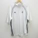 y#adidas Real mado Lead / половина Zip тренировка форма / рубашка # белый [ Япония 4XO]MENS копия /44[ б/у ]