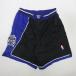 k# Puma /PUMA NBA SACRAMENTO KINGS Sakura men to King s форменные брюки [L] чёрный фиолетовый /MENS#112[ б/у ]