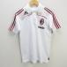 y#Adidas производства #A.C. Milan / Ac Milan Bwin Polo Shirt рубашка-поло с коротким рукавом #074763 apu002[ M ]MENS/ футбол /104[ б/у ]