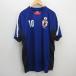 Q# футбол Япония представитель OFFICIAL GOODS копия форма # синий [ мужской LL]MENS/25[ б/у ]