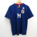 Q#JFA футбол Япония представитель копия форма / сопутствующие товары # синий [ мужской XL]MENS/46[ б/у ]