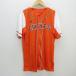 G#adidas производства #ja Ian tsu/GIANTS Yomiuri Giants сопутствующие товары форма [L] orange /MENS/9[ б/у ]#