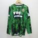 Q# Tokyo be Rudy /TOKYO VERDY аукцион 3. длинный рукав форма # зеленый [ O ].. большой . игрок /MENS/33[ б/у ]