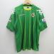 Q#Kappa Tokyo ve Rudy /TOKYO VERDY игрок предметы снабжения тренировка для форма # зеленый [ O ]MENS/37[ б/у ]