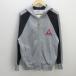 G# Le Coq s Porte .f/lecoqsportif полный Zip Parker / обратная сторона ворсистый [M] пепел /men's/39[ б/у ]#