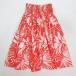 D# хула для # растения рисунок ручная работа юбка пау свободный размер Hawaiian # оранжевый /119[ б/у ]