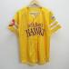 C# SoftBank Hawk s/Softbank HAWKS Professional Baseball отвечающий ./ копия форма кнопка полный открытый [ мужской L] желтый #44[ б/у ]#