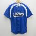 G# Seibu лев z/LIONS форма для болельщиков / вентилятор Club [M] синий /men's/60[ б/у ]#