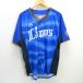 C# Saitama Seibu Lions /LIONS форма для болельщиков / копия бейсбол [L] синий /MENS#41[ б/у ]#