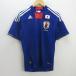 G# Adidas /adidas JFC Япония представитель / футбол футболка JD1039[S] синий /men's/30[ б/у ]#