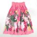 D# хула для #miu мята aro - общий рисунок юбка пау свободный размер Hawaiian # розовый /178[ б/у ]