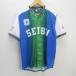 D# Saitama Seibu Lions /LIONS форма для болельщиков / копия # зеленый синий [L]MENS/ бейсбол /60[ б/у ]