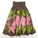 D# хула для # ручная работа общий рисунок юбка пау свободный размер Hawaiian # чай /13[ б/у ]