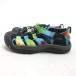 Q#[22cm]KEEN/ ключ n новый порт H2 Kids сандалии # Rainbow KIDS для /24[ б/у ]