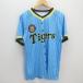 D# Hanshin Tigers /TIGERS форма для болельщиков /.. способ сырой # бледно-голубой /MENS/81[ б/у ]#