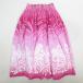 D# сделано в Японии * хула для # Hawaiian магазин kapalili юбка пау Hawaiian # розовый /LADIES/85[ б/у ]