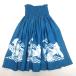 D# сделано в Японии * хула для #mahalo юбка пау свободный размер Hawaiian # синий серия /LADIES/82k[ б/у ]