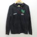 G#a потертость ta/ATHLETA полный Zip Parker / футзал одежда [O] чёрный серия /men's/51[ б/у ]#