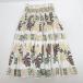 D# хула для # ручная работа юбка пау свободный размер Hawaiian # белый и т.п. /LADIES/38P[ б/у ]