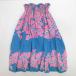 D# хула для # юбка пау свободный размер Hawaiian ручная работа # синий розовый /LADIES/17R[ б/у ]