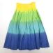 D# хула для # градация ручная работа юбка пау свободный размер # многоцветный /82A[ б/у ]
