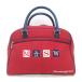 K# Munsingwear /Munsingwear сумка "Boston bag" Golf сумка красный BAG двоякое применение #13[ б/у ]