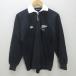g# canterbury /CANTERBURY длинный рукав Rugger рубашка / длинный рукав [S] темно-синий /men's/63[ б/у ]#