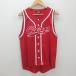 g# Descente /DESCENTE Hiroshima Toyo Carp FC ограничение форма /2008[ маленький ] красный /men's/33[ б/у ]#