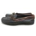 K#[8 1/2M] Cole Haan /COLE HAAN натуральная кожа мокасины обувь / deck shoes / чёрный серия /MENS#11[ б/у ]