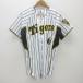 K#WORLD SPORTS GOODS Hanshin Tigers /TIGERS 6 номер KANEMOTO форма [L] белый /MENS#5[ б/у ]