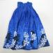 d# хула для # растения рисунок ручная работа Hawaiian юбка пау # синий /138A[ б/у ]