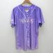 g# Tohoku Rakuten Golden Eagles /TOHOKU RAKUTEN GOLDEN EAGLES форма для болельщиков / бейсбол [L] фиолетовый /men's/14[ б/у ]#