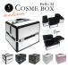  cosme место хранения cosme box ящик для косметики Bello M большая вместимость настольный перевозка профессиональный aluminium способ .. высокий compact симпатичный ключ есть ключ имеется косметика inserting красота ногти 