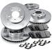 ���¹�͢���ʡ�R1 Concepts Front Rear Brakes and Rotors Kit |Front Rear Brake P