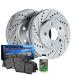¹͢ʡPower Sport Rear Brakes and Rotors Kit |Rear Brake Pads| Brake R