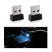 ¹͢ʡSylvil 2 PCS USB LED Car Interior Atmosphere Lamp, Portable Mini