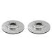¹͢ʡA Partrix 2PCS Front Brake Rotor Car Rotor Disc Brake Rotor Fits