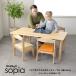  складной Kids стол ( ширина 120cm) OCT-1260so Piaa sopia ребенок Kids стол из дерева название inserting OK Kidzoo Kids - серии 