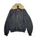 Acne( Acne ) 10AW воротник мутон полет Bomber жакет CM YE BA 0121 46(S степень ) черный × бежевый архив 