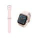  ̵ ۥ쥳 Apple Watch(åץ륦å) ꥳХ 41mm 40mm 38mm  ݡ ̵ ԥ󥯡ߥۥ磻 AW-40BDSCNPN Apple W...