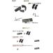 �u���P�b�g 19mm����32mm �p�C�v�p �X�e�[ �S���V�[�g�A�Z�p�l�W�t�� ���t���� ���[�N���C�g LED��Ɠ� ������  �W���� �Ȃǂ̐ݒu �Œ� �p�N�����v�z���_�[ �֘A�摜3
