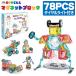 �}�O�l�b�g�u���b�N ���� 78PCS ���C�������� �u���b�N �� �m��ߋ� �c�� �q�� ���� �v���[���g ����