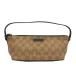  Gucci сумка GUCCI аксессуары сумка GG парусина кожа Camel 07198